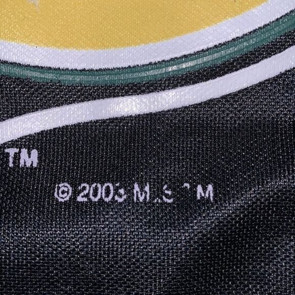 Los Angeles Galaxy MLS 2003 Black Short Sleeve Shirt XL - Picture 2 of 10